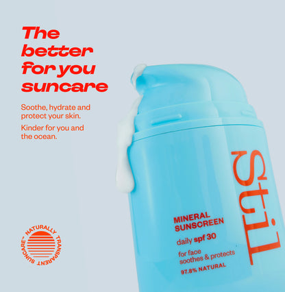 The better for you suncare - bottle of Stil mineral sunscreen